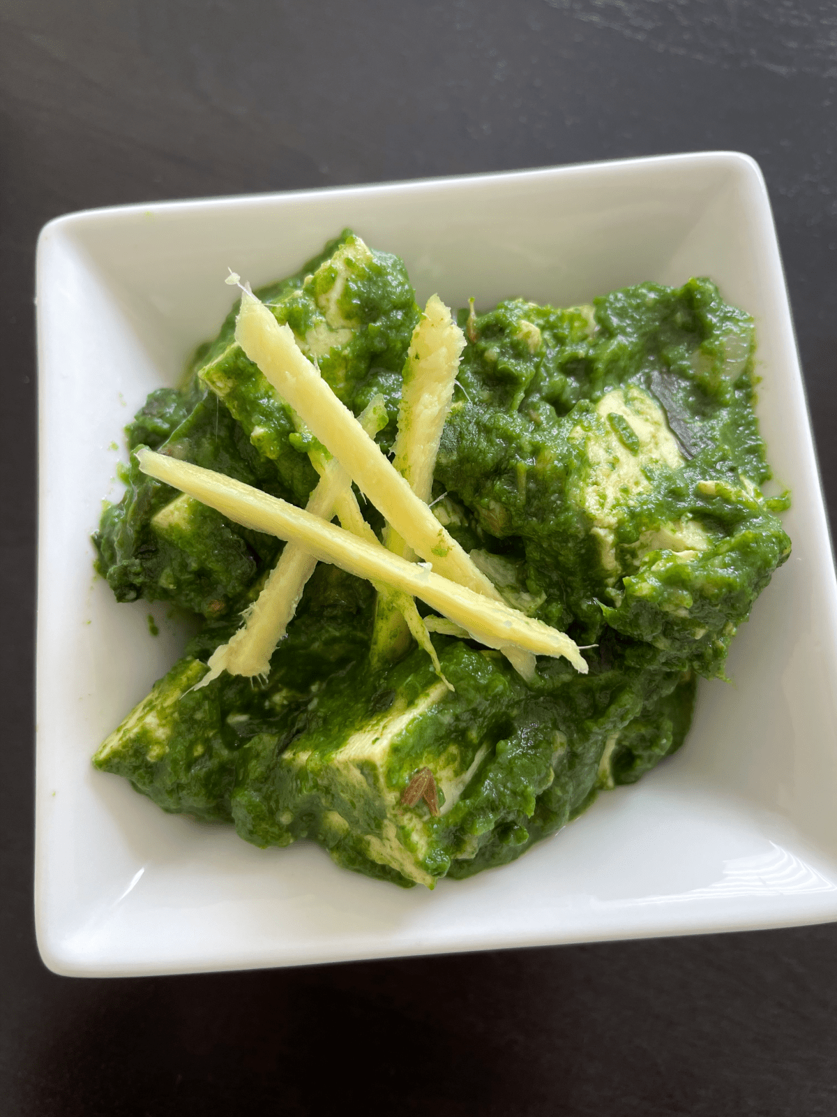 A Twist on Paneer Palak!